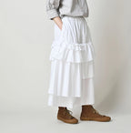 Broadcloth Tiered Skirt