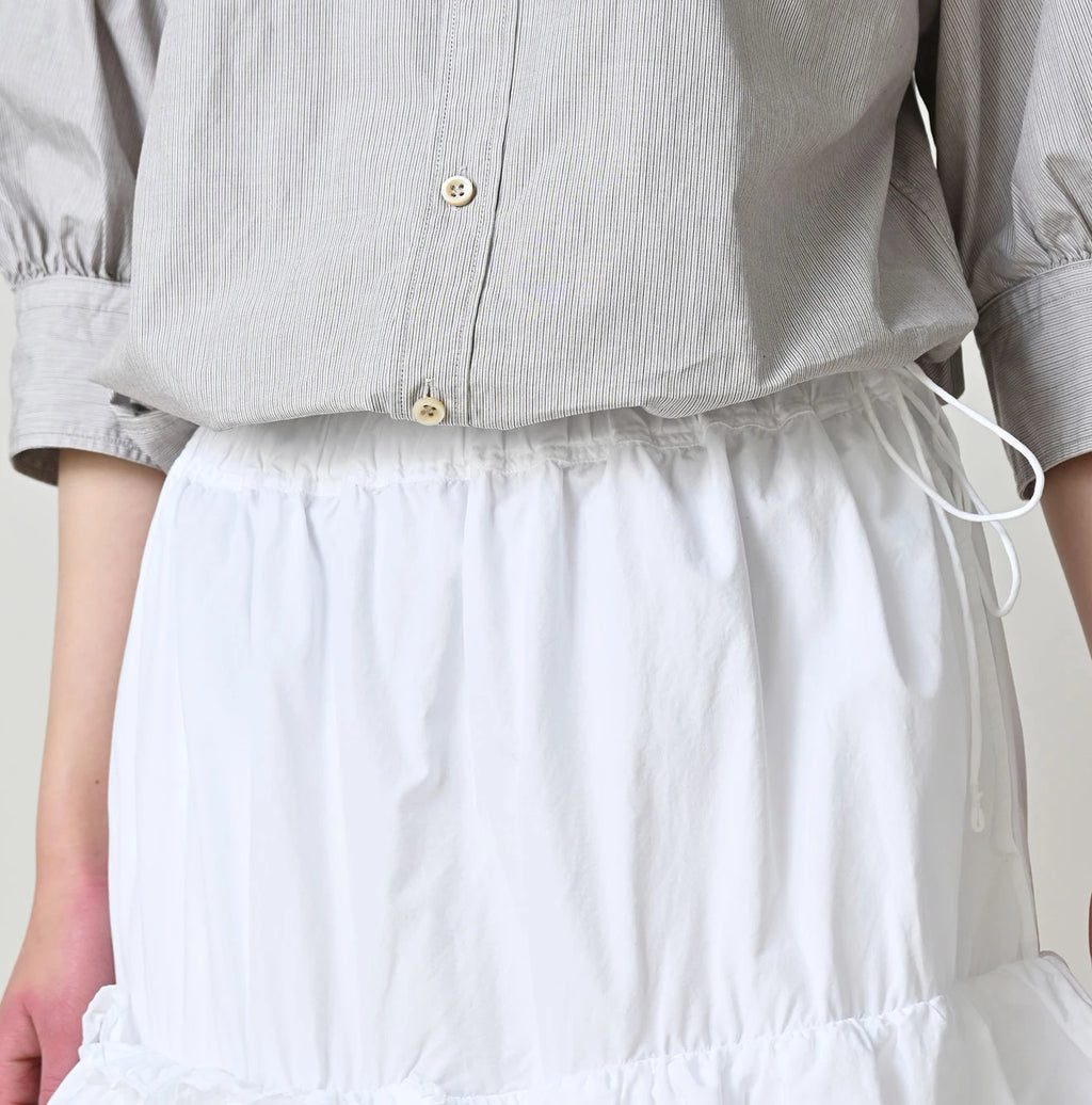 Broadcloth Tiered Skirt