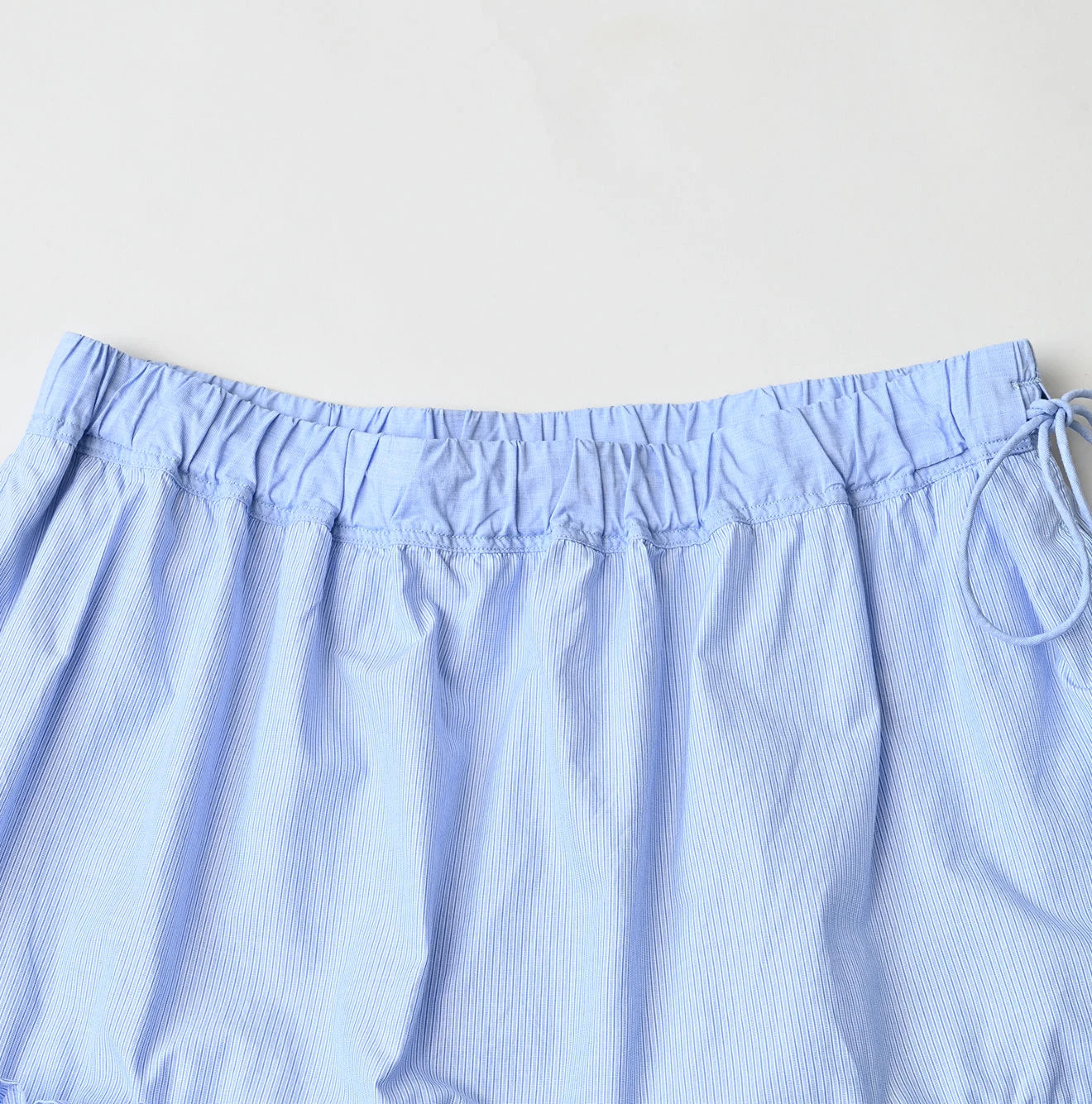 Broadcloth Mix Tiered Skirt