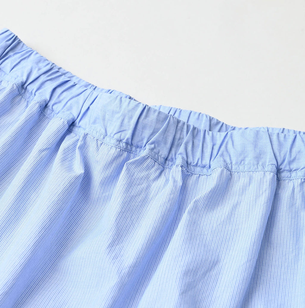Broadcloth Mix Tiered Skirt