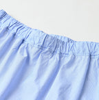 Broadcloth Mix Tiered Skirt