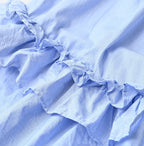 Broadcloth Mix Tiered Skirt