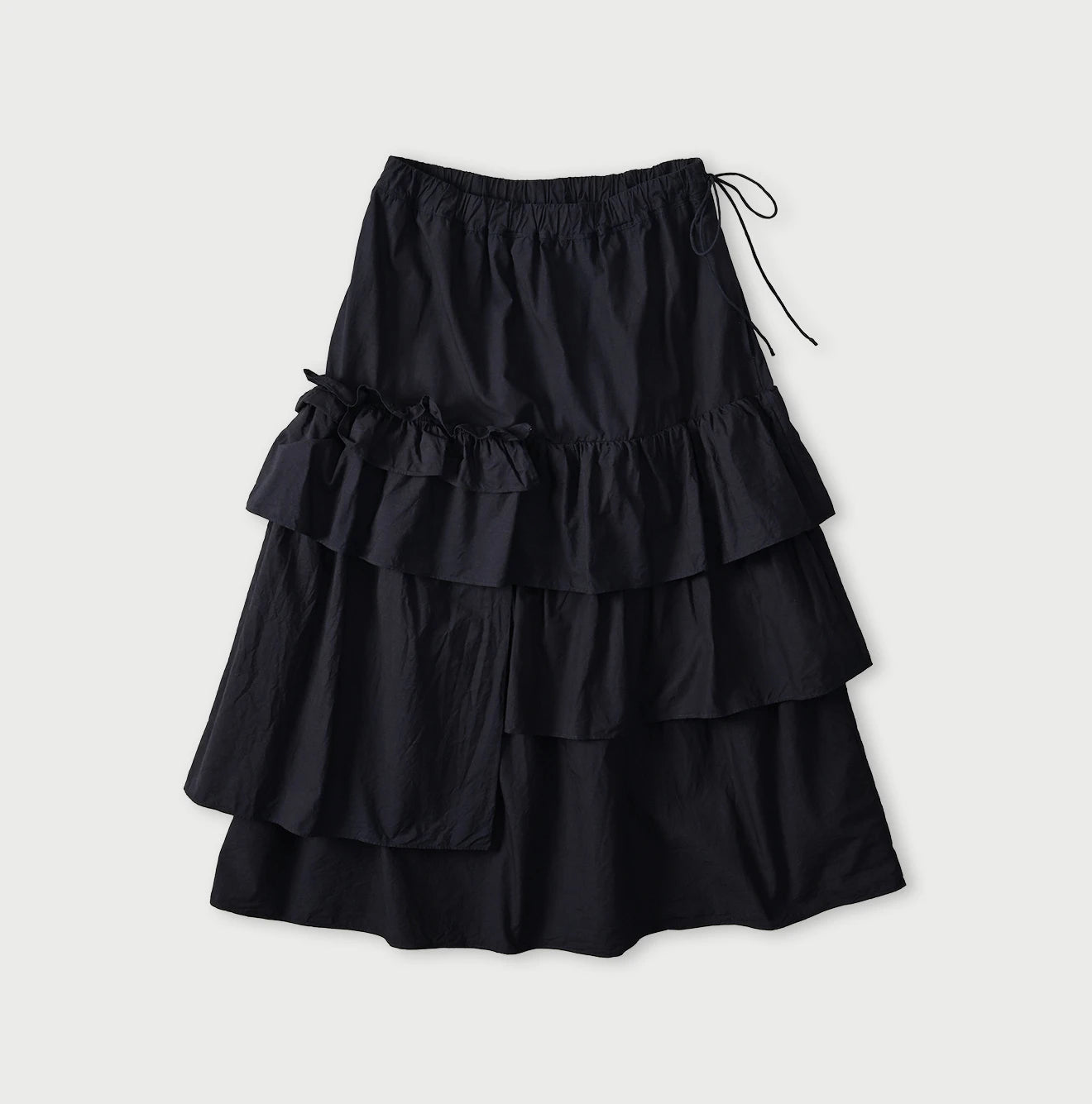 Indigo Batiste Tiered Skirt