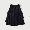 Indigo Batiste Tiered Skirt