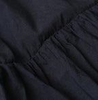 Indigo Batiste Tiered Skirt