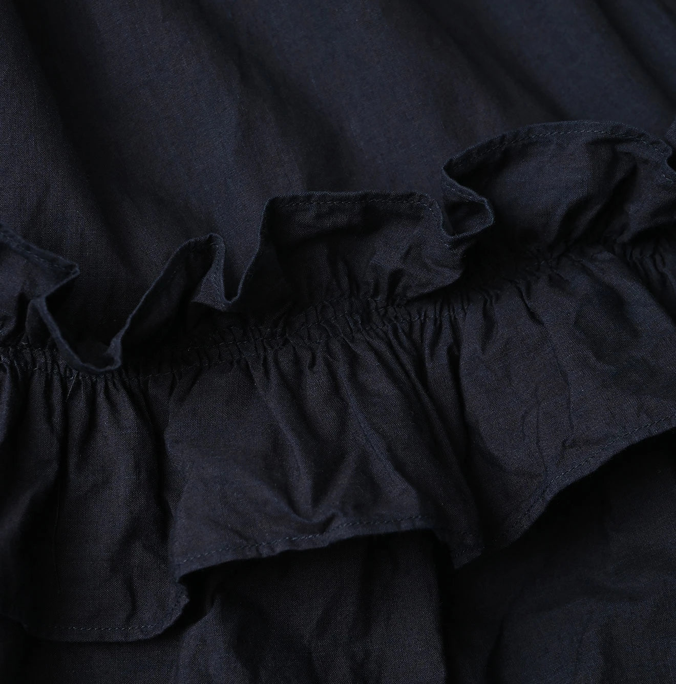 Indigo Batiste Tiered Skirt