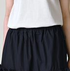 Indigo Batiste Tiered Skirt