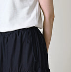 Indigo Batiste Tiered Skirt