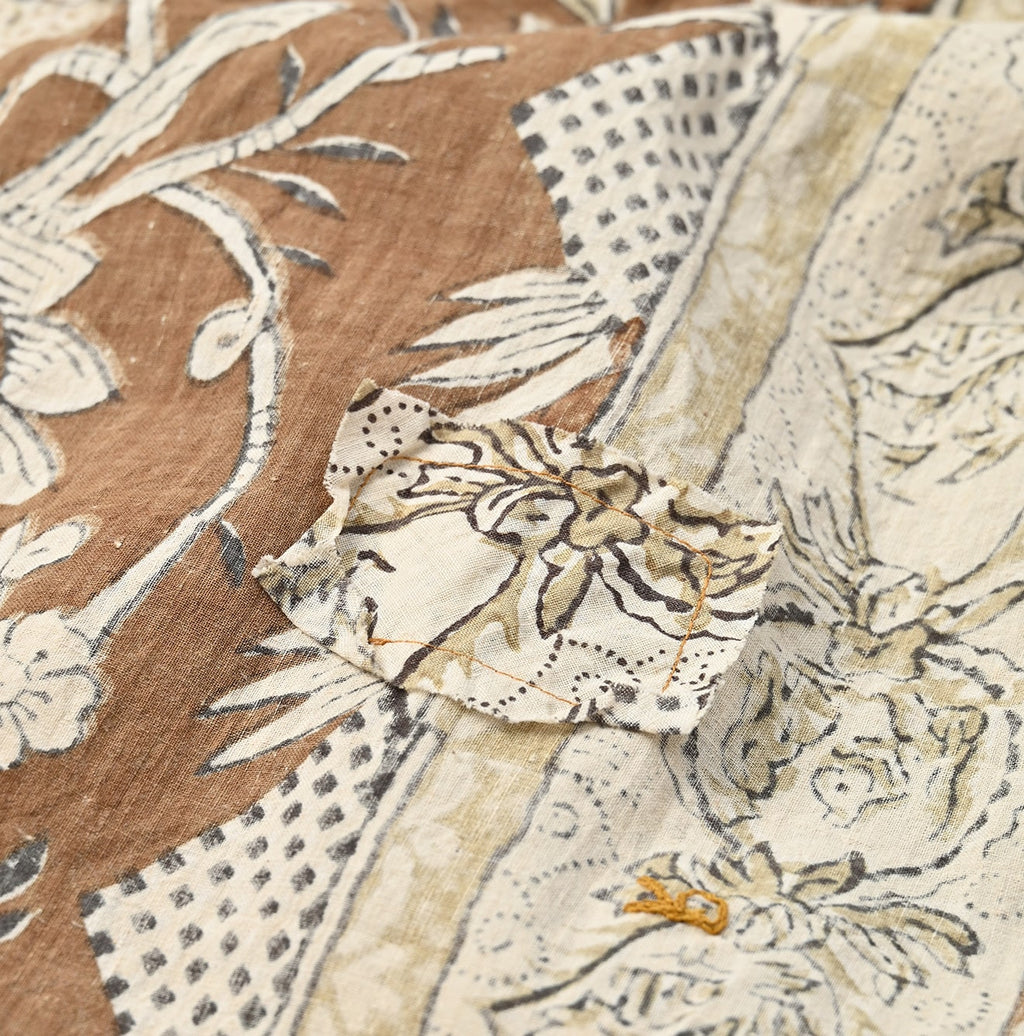 Sarasa Block Print Dress Detail