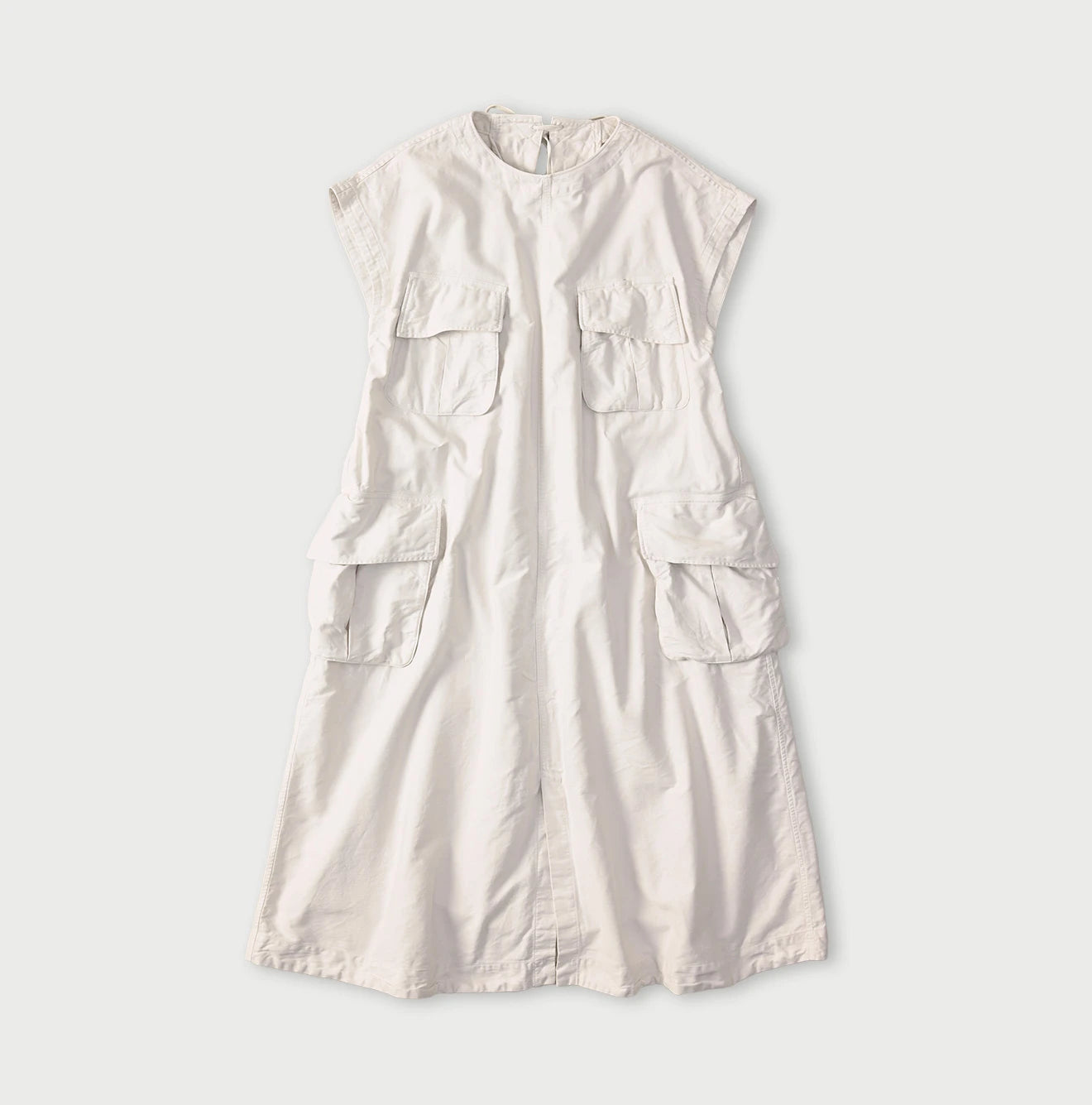 Weft Satin Tent Dress