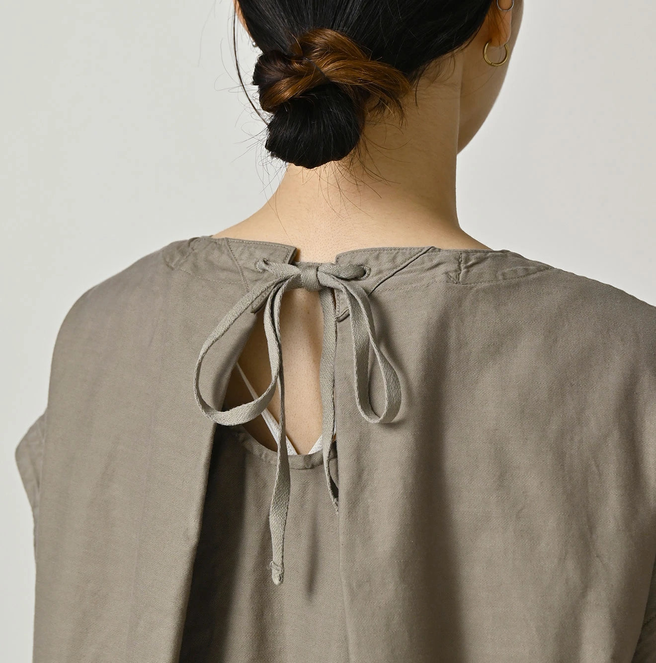 Weft Satin Tent Dress