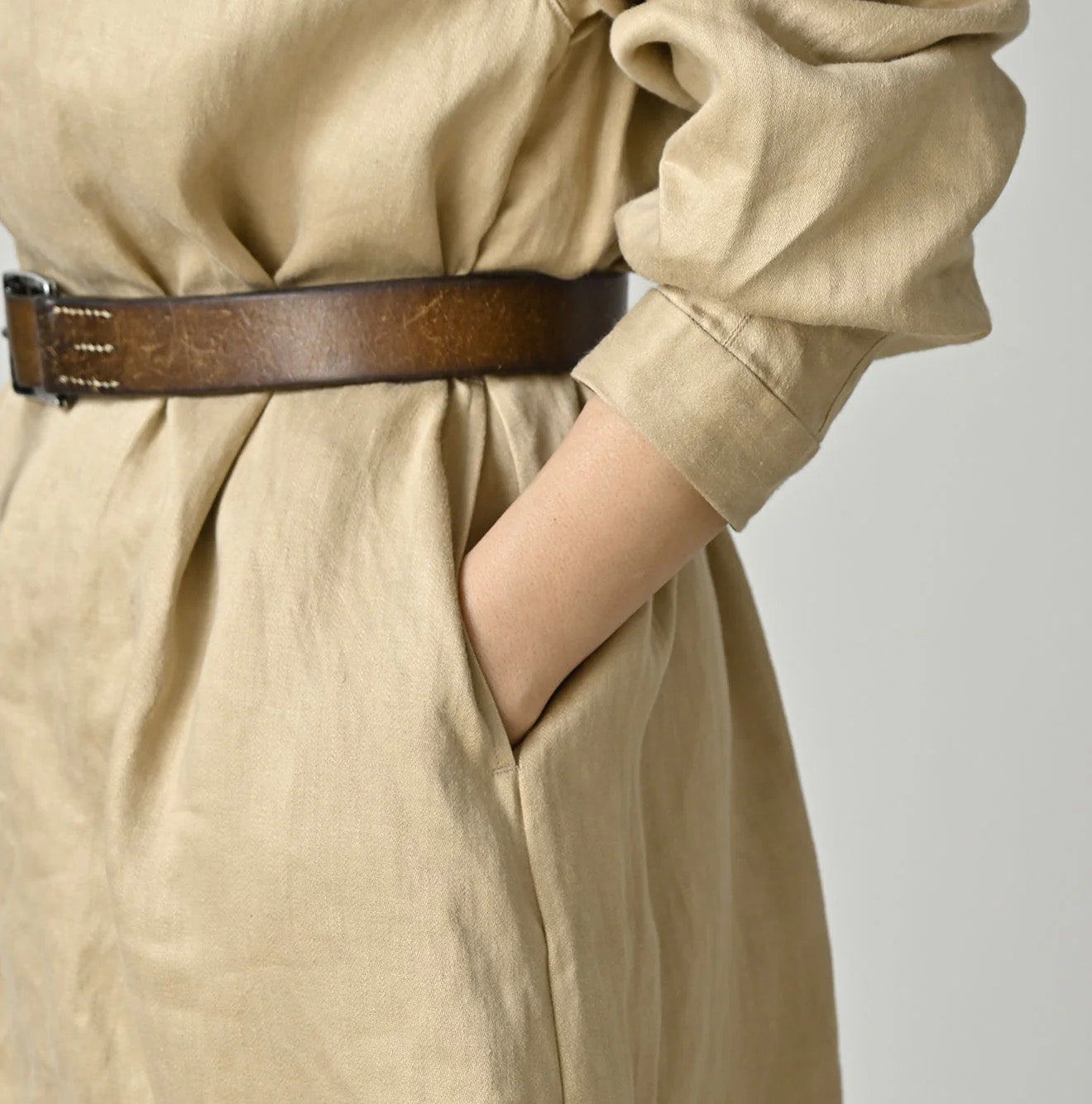Linen Sateen Sailor Dress