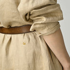 Linen Sateen Sailor Dress