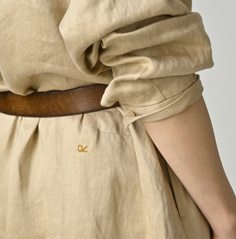 Linen Sateen Sailor Dress
