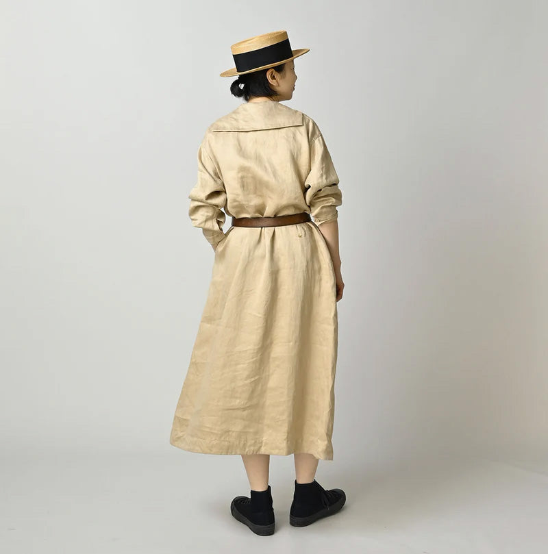 Linen Sateen Sailor Dress