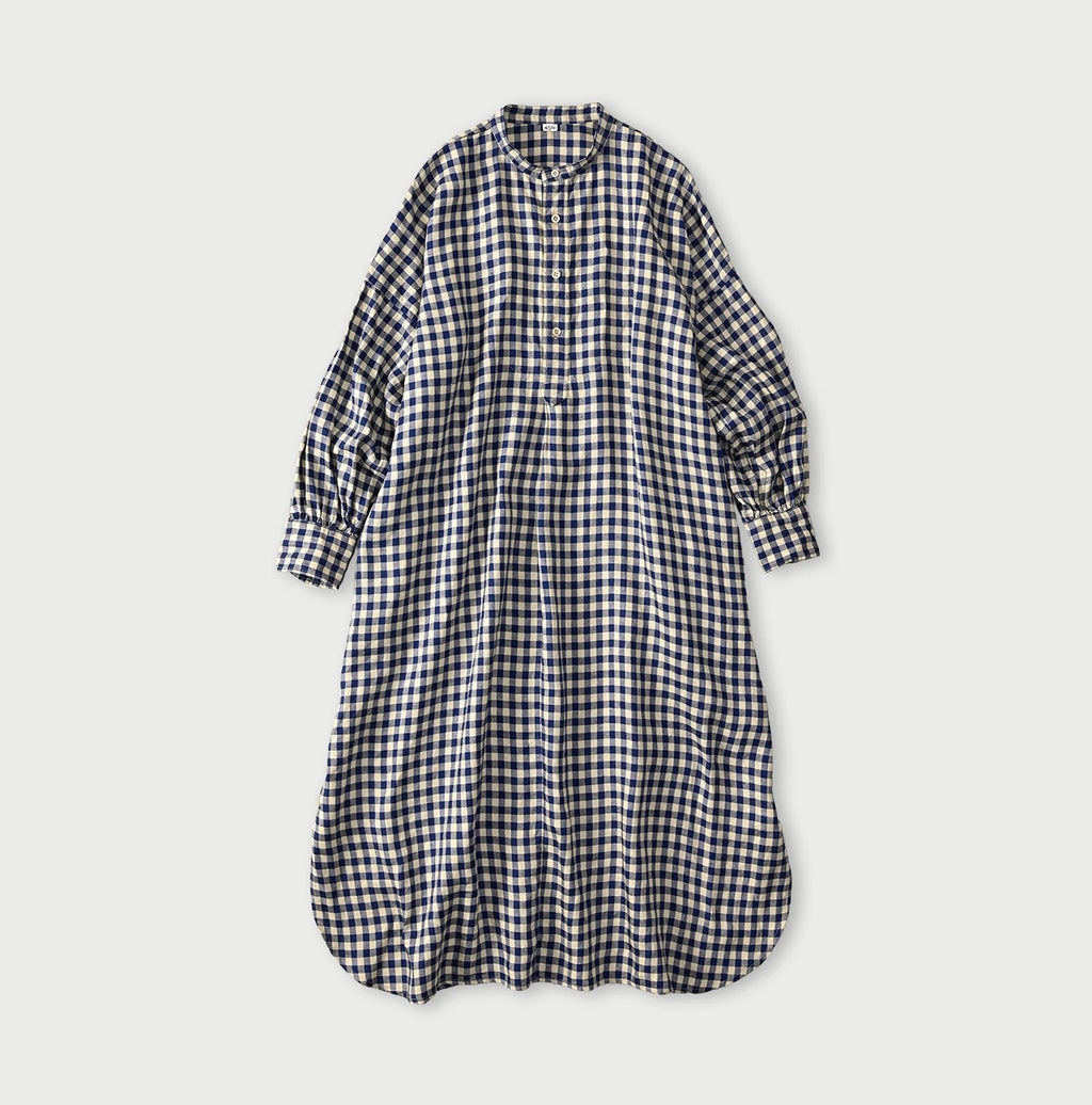 Linen OX Big Shirt Dress