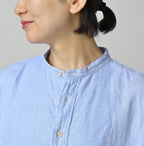 Linen OX Big Shirt Dress