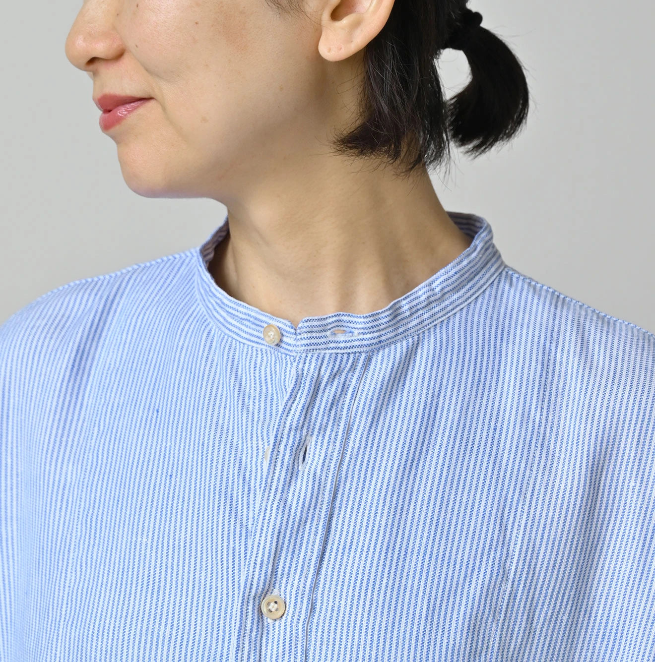 Linen OX Big Shirt Dress