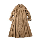Yorimoku Hira Military Cover All Dress Beige