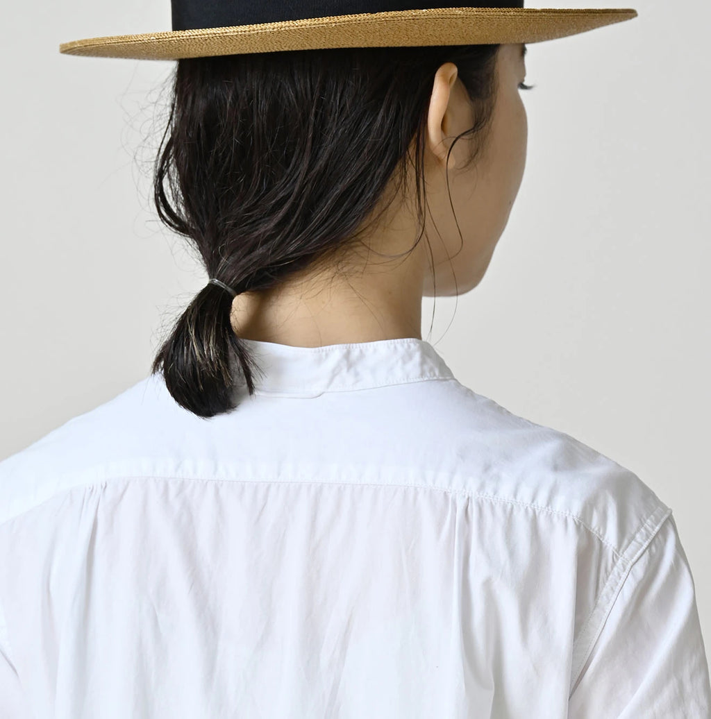 Broadcloth Tiered Shirt Dress