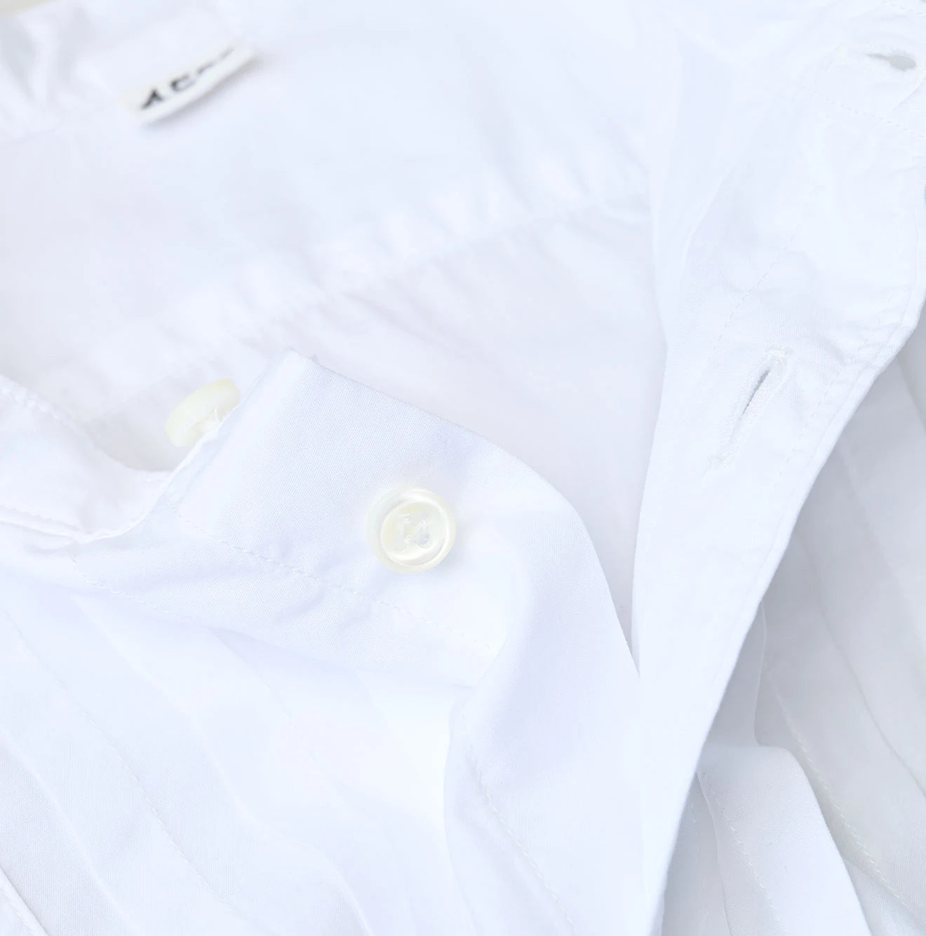 Broadcloth Tiered Shirt Dress