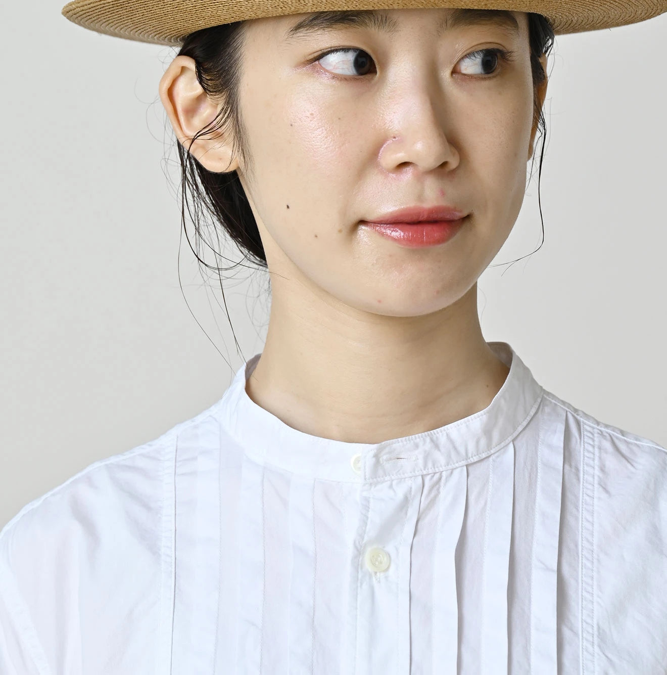 Broadcloth Tiered Shirt Dress