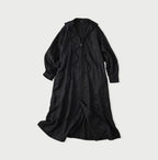 Indigo Linen Sateen Sailor Dress