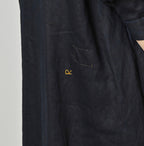 Indigo Linen Sateen Sailor Dress