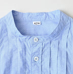 Broadcloth Mix Tiered Shirt Dress