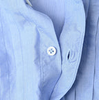 Broadcloth Mix Tiered Shirt Dress
