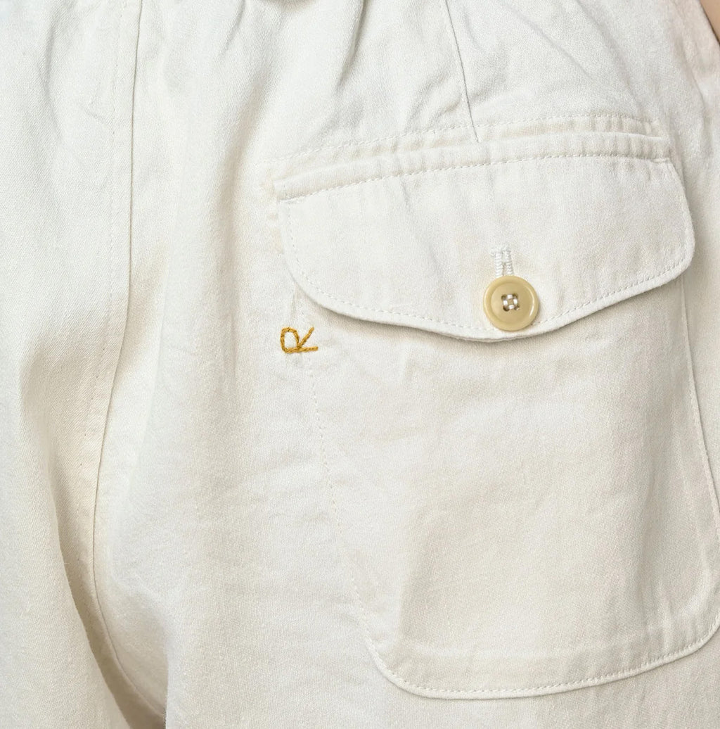 Linen Sateen Easy Short Pants