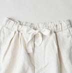 Linen Sateen Easy Short Pants