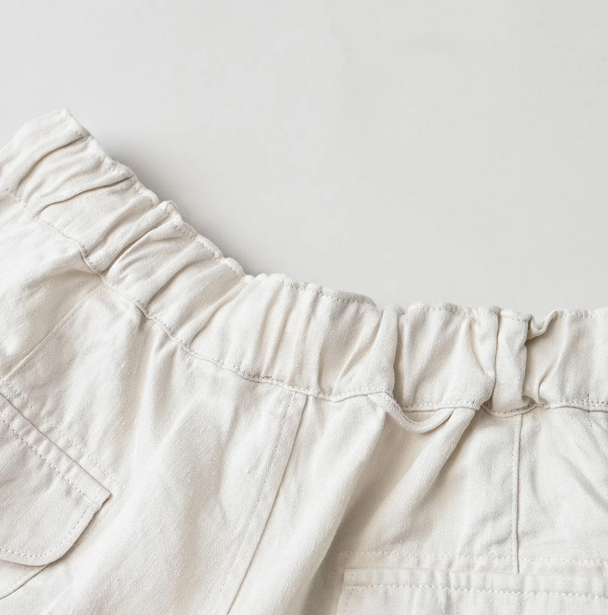Linen Sateen Easy Short Pants
