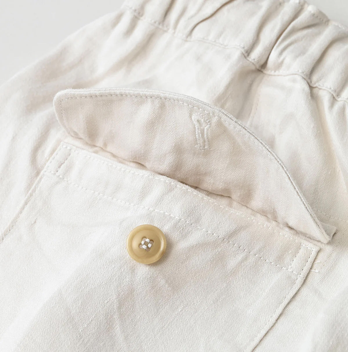 Linen Sateen Easy Short Pants