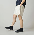 Linen Sateen Easy Short Pants