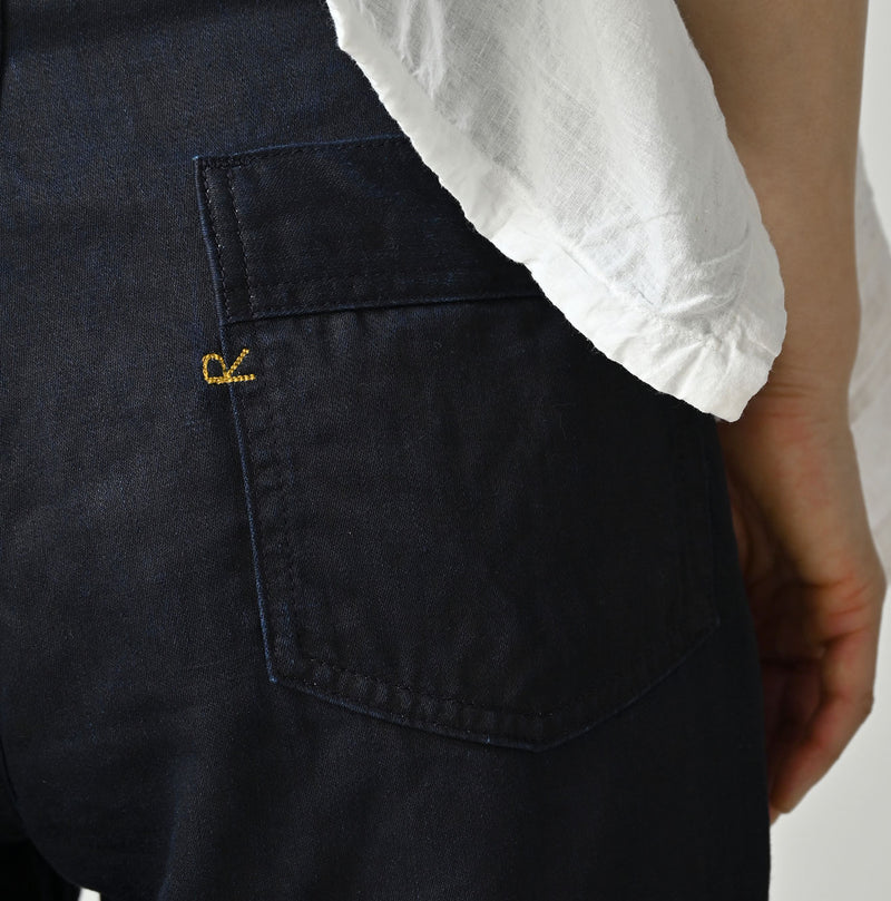 Indigo Linen Sateen Hippie Bachihime