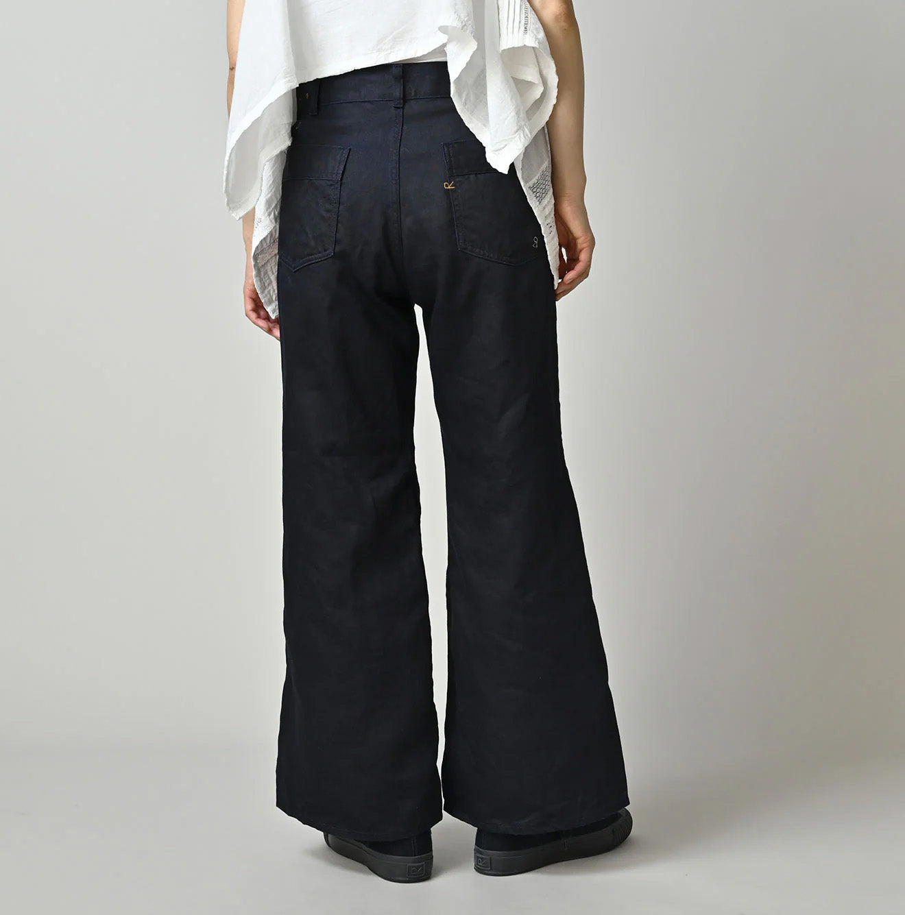 Indigo Linen Sateen Hippie Bachihime