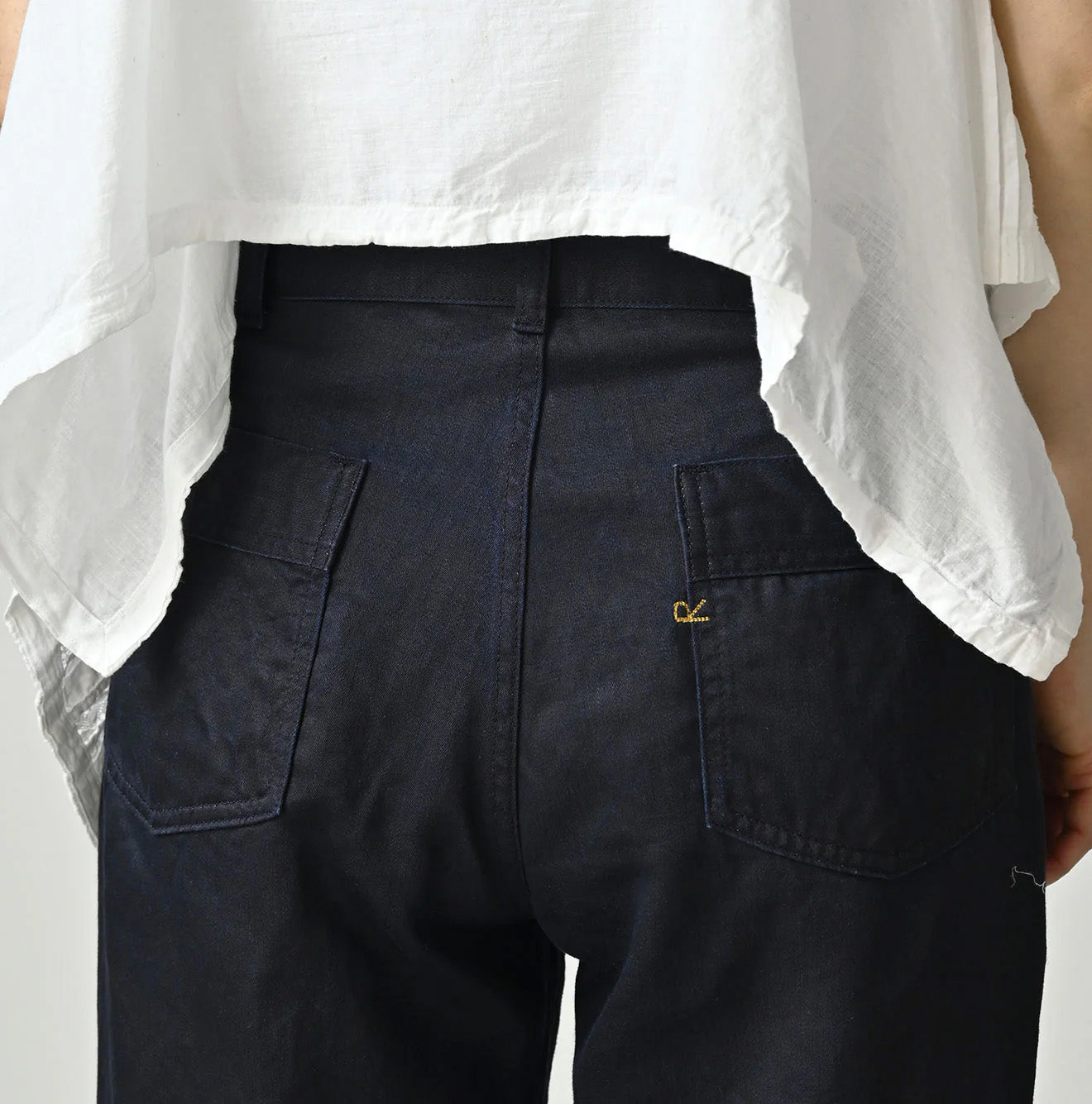 Indigo Linen Sateen Hippie Bachihime