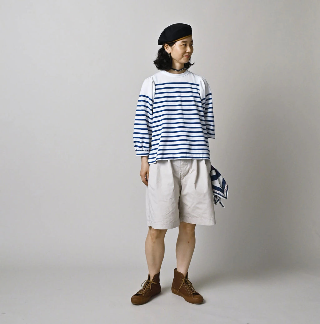 Basque Tuck Blouse