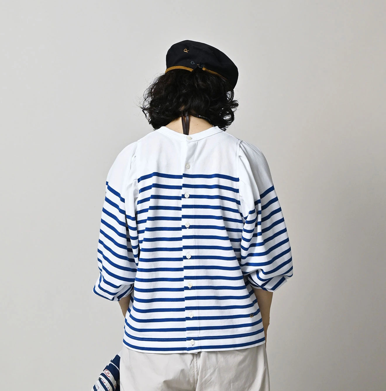 Basque Tuck Blouse