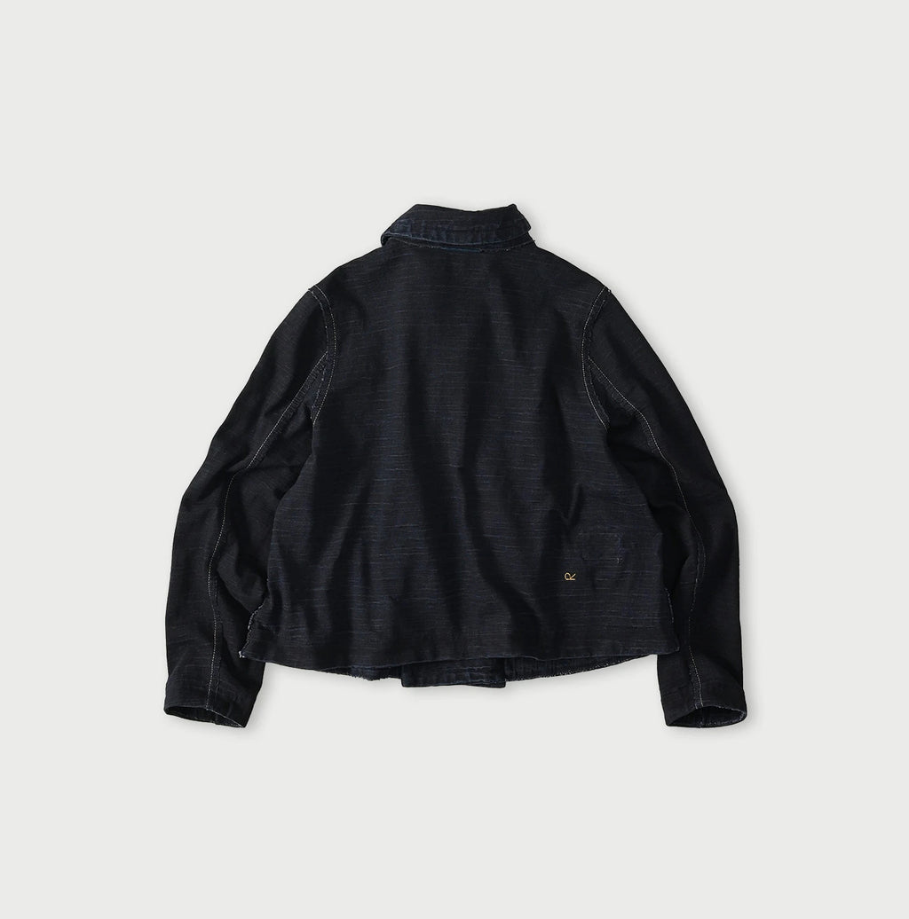 Indigo Dekoboko Tenjiku Annie Double Jacket