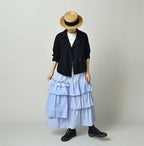 Indigo Dekoboko Tenjiku Annie Double Jacket