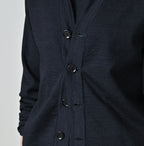 Indigo Supima Knitsew Cardigan