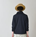Indigo Supima Knitsew Cardigan