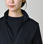 Indigo Supima Knitsew Cardigan