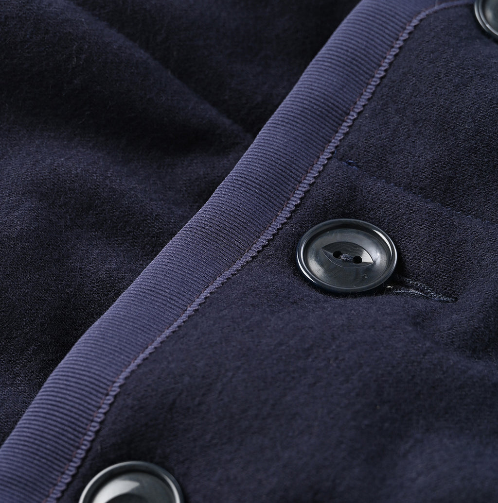 Jersey Furano Reversible Quilt Vest Detail