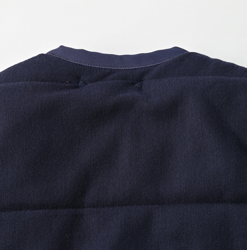 Jersey Furano Reversible Quilt Vest Detail