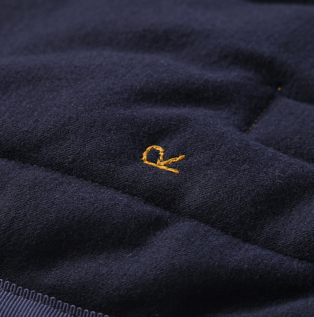 Jersey Furano Reversible Quilt Vest Detail
