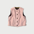 Wool Boa x Nylon Vest