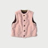 Wool Boa x Nylon Vest
